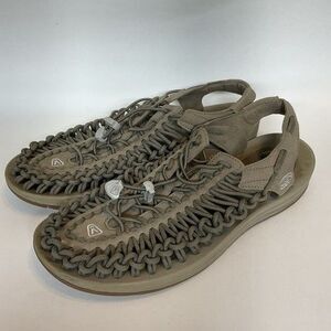 Keen Uneek Olive/Timberwolf Canvas Military Water Sandal Men Size 11M